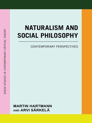 cover image of Naturalism and Social Philosophy
